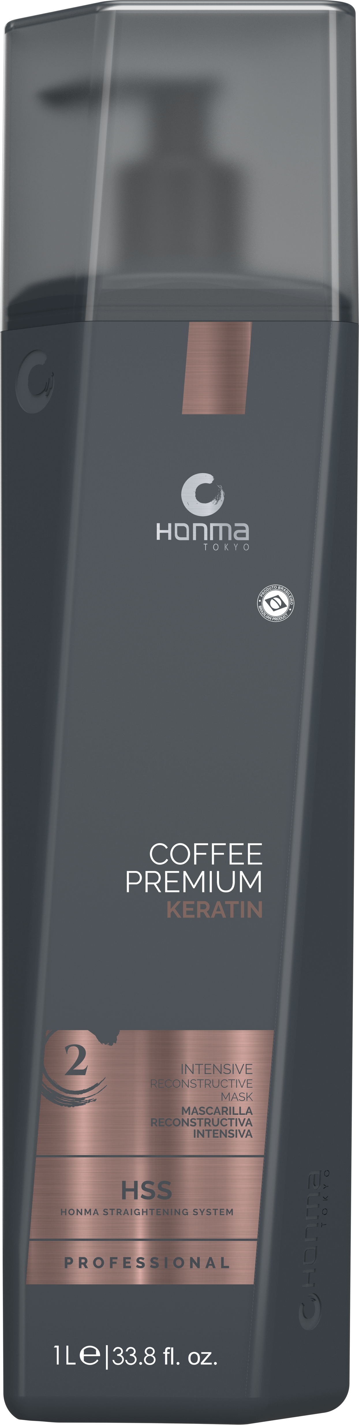 COFFEE PREMIUM KERATIN MASCARILLA RECONSTRUCTIVA INTENSIVA - PROFESSIONAL