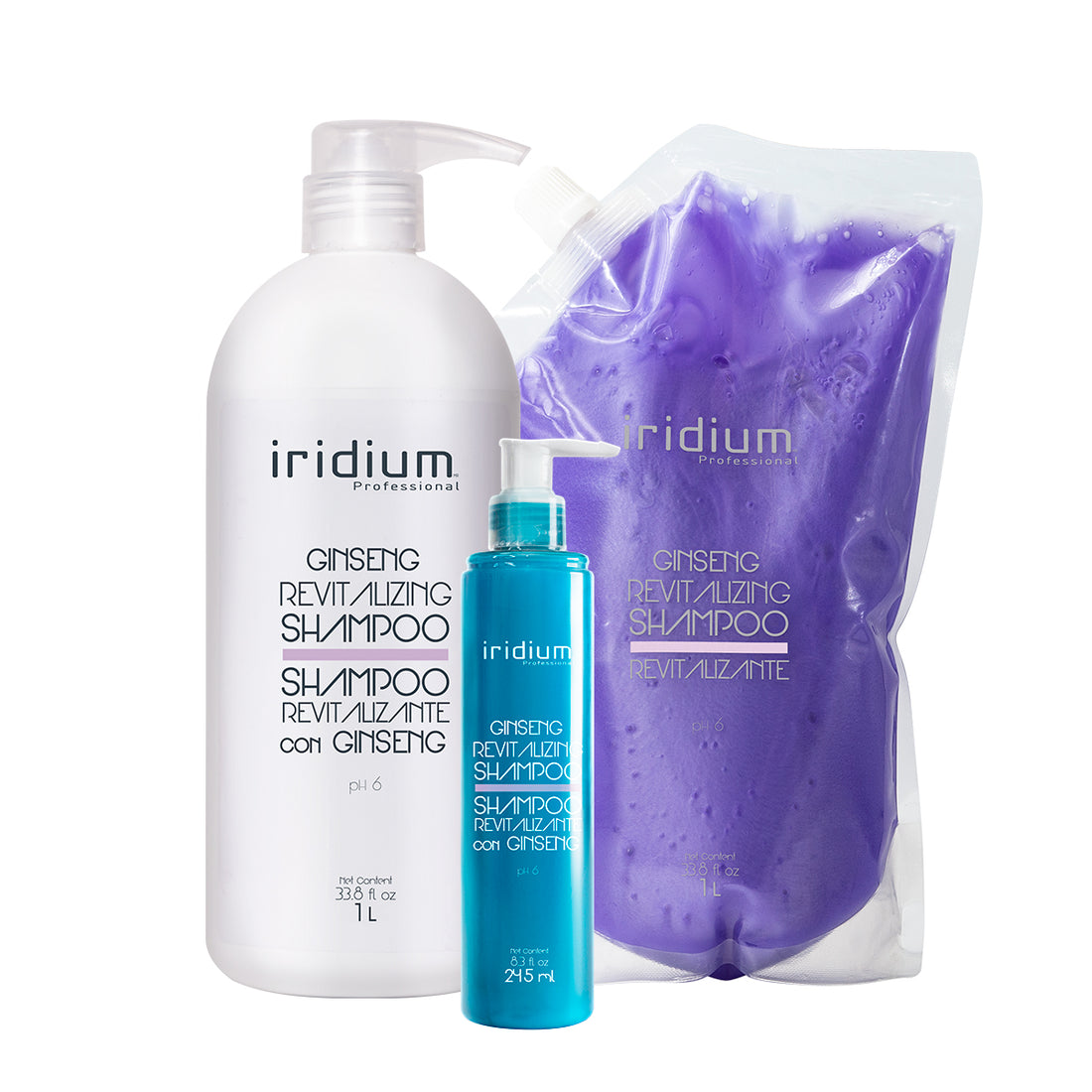 SHAMPOO REVITALIZANTE CON GINSENG