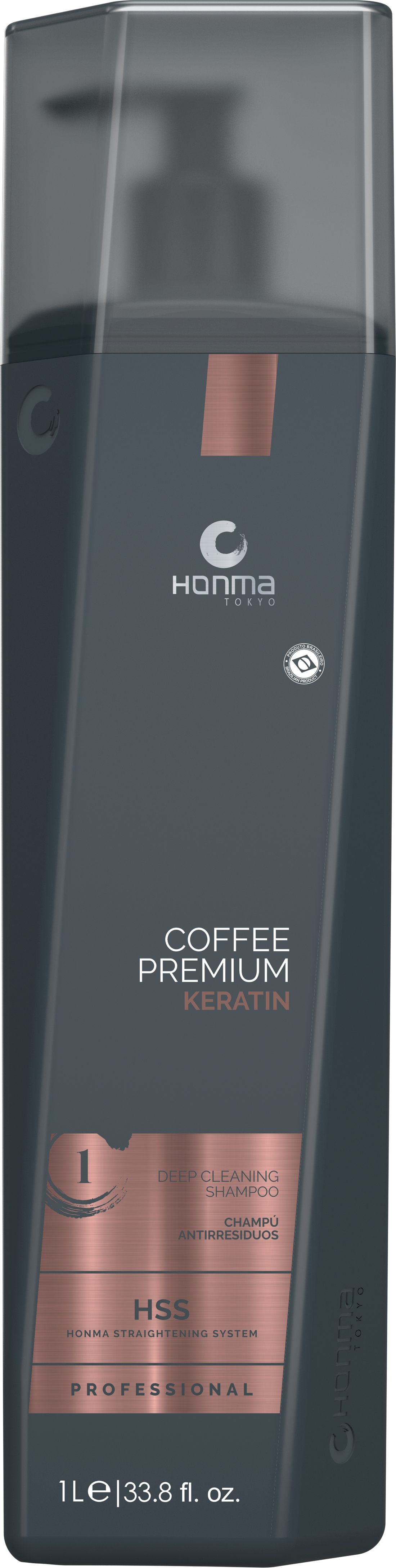 COFFEE PREMIUM KERATIN SHAMPOO ANTIRESIDUOS - PROFESSIONAL