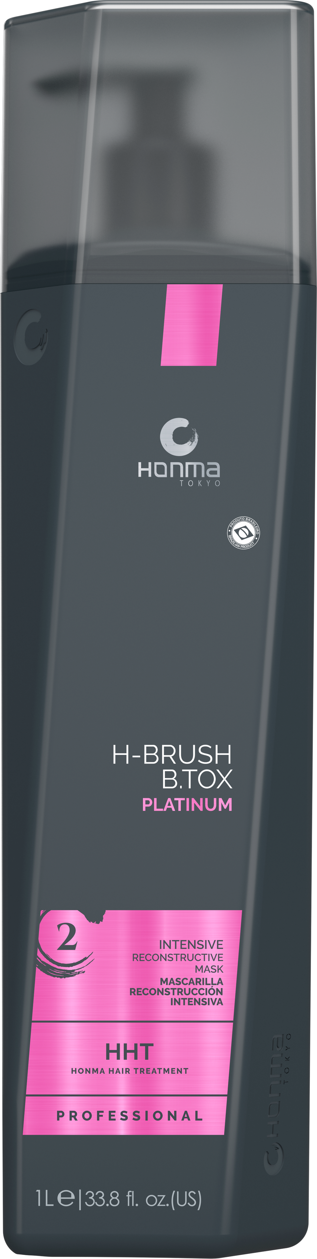 H-BRUSH B.TOX PLATINUM MASCARILLA RECONSTRUCCIÓN INTENSIVA - PROFESSIONAL