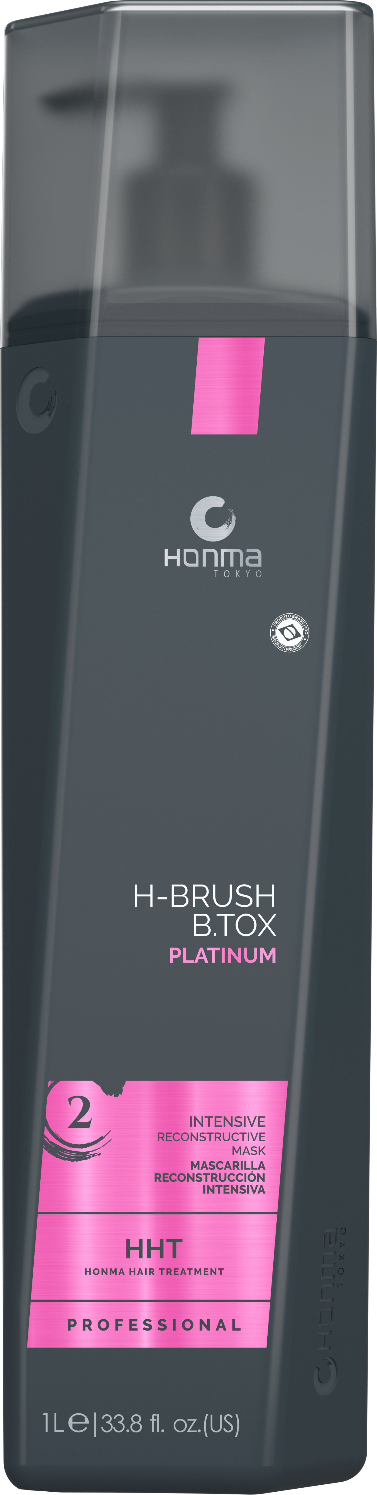 H-BRUSH B.TOX PLATINUM MASCARILLA RECONSTRUCCIÓN INTENSIVA - PROFESSIONAL