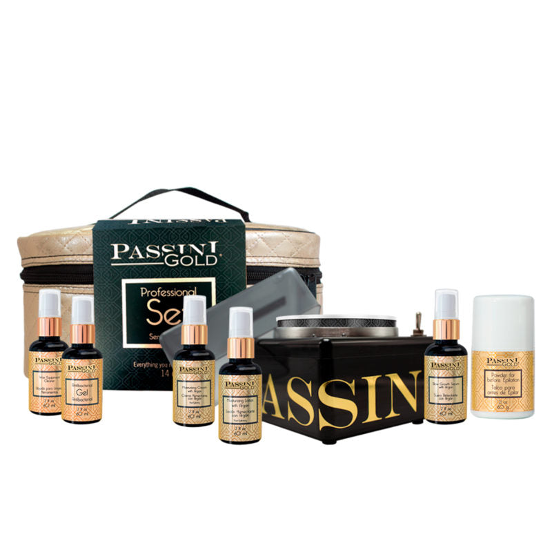 PROFESSIONAL SET FOR SENSITIVE SKIN - PASSINI GOLD