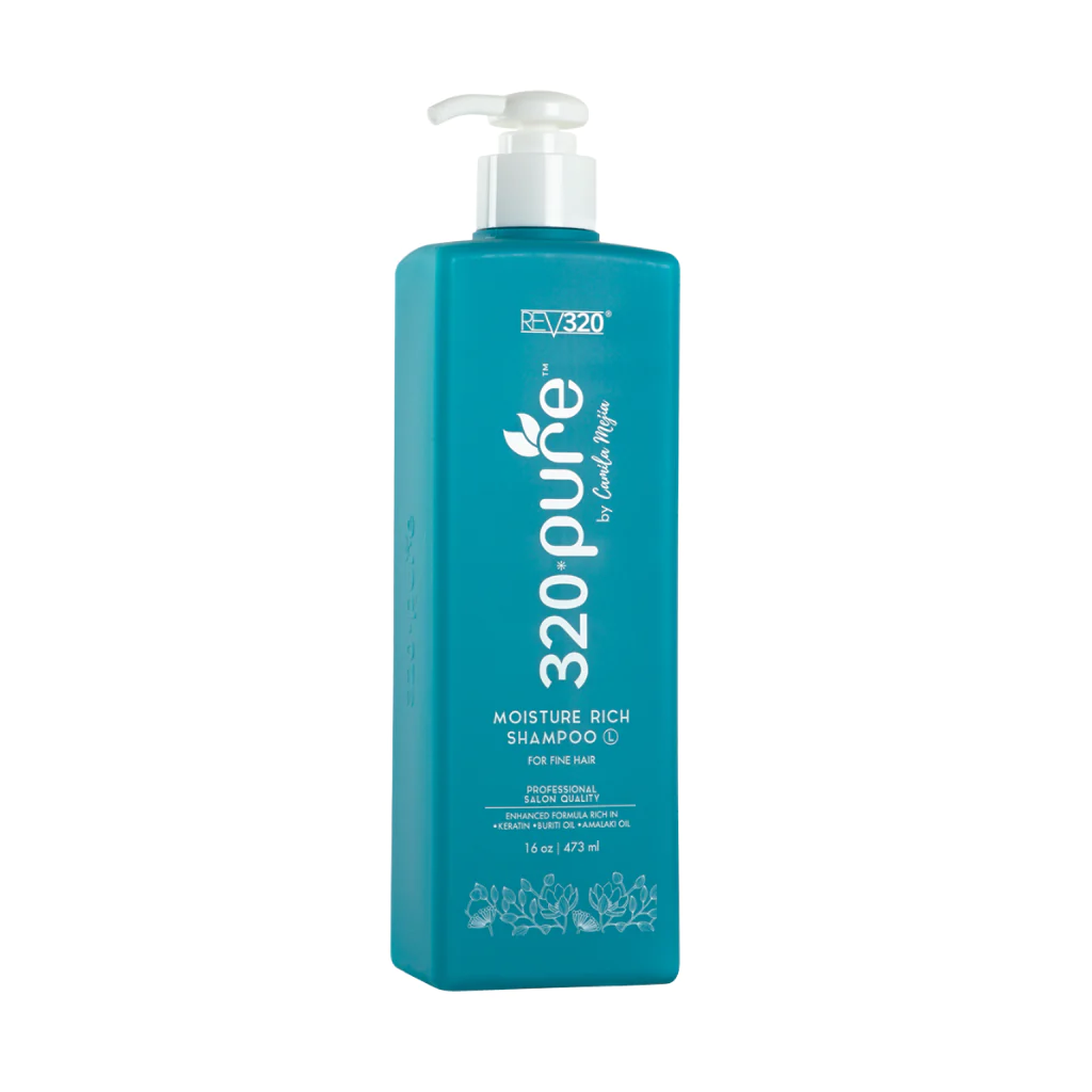 MOISTURE RICH SHAMPOO FOR FINE HAIR 16 OZ